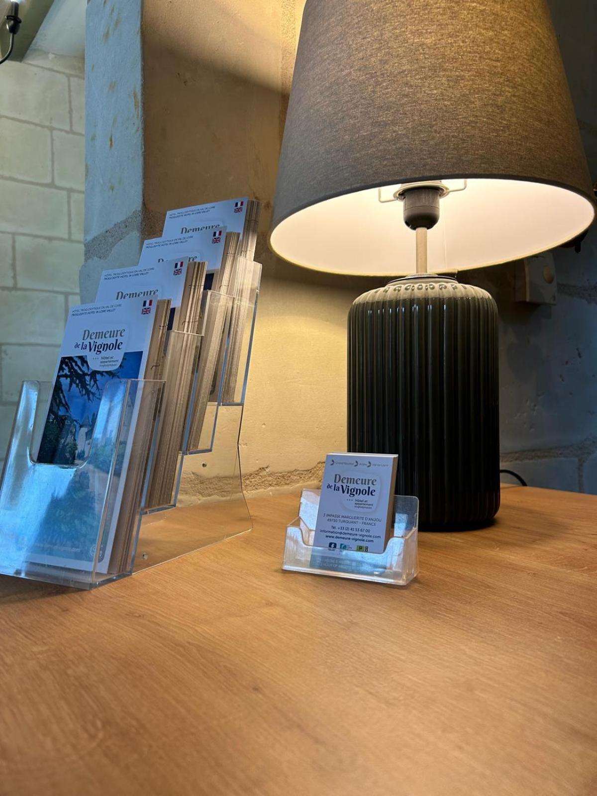 Logis Demeure De La Vignole Hotel Turquant Ngoại thất bức ảnh